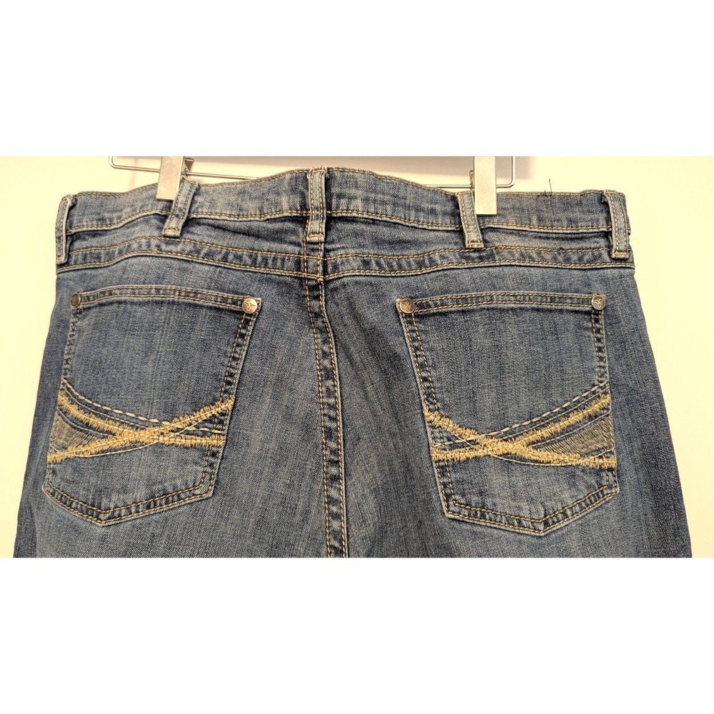 Wrangler 20X Vintage Bootcut Jeans Mens Dark Wash Western No.42 Denim - Picture 3 of 9